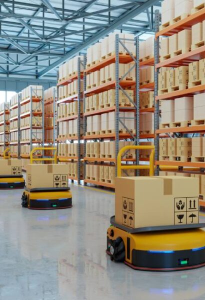 Warehouse Automation Services in UK with AI robotics