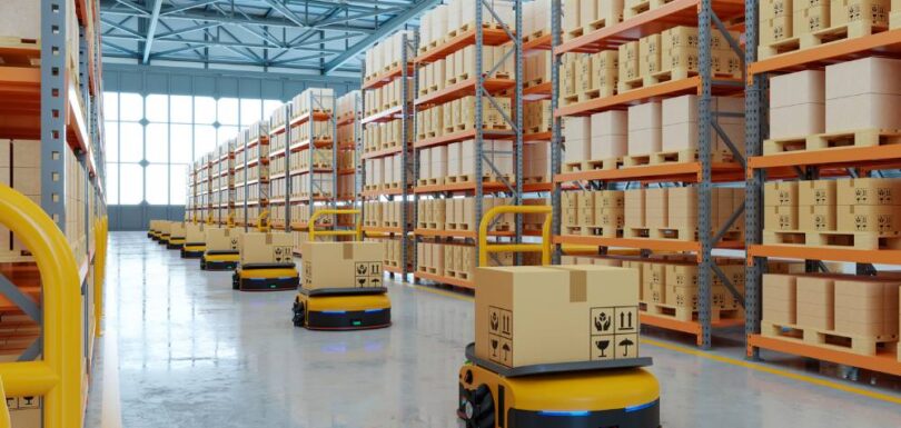 Warehouse Automation Services in UK with AI robotics