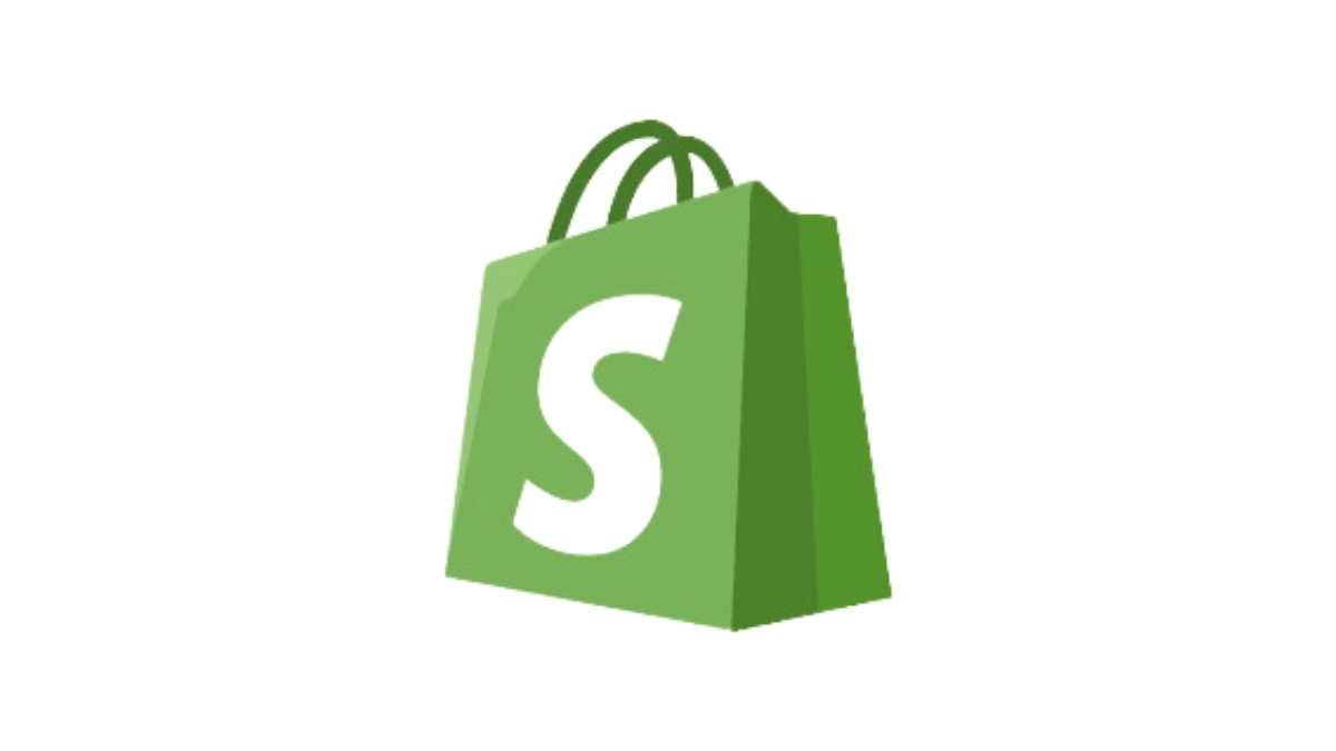 Shopify ecommerce platform logo.