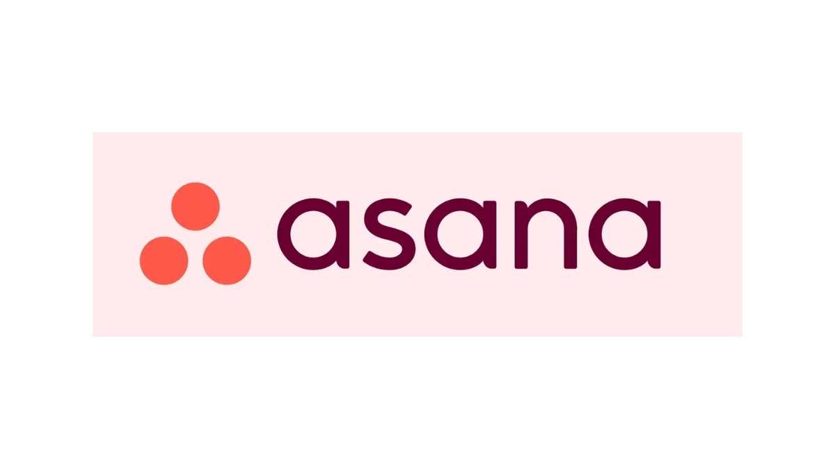 Asana project management software logo.