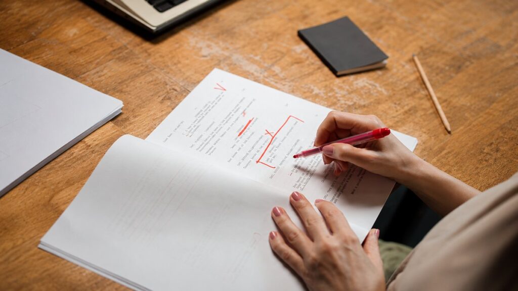 Wholesale accounting services reviewing financial documents