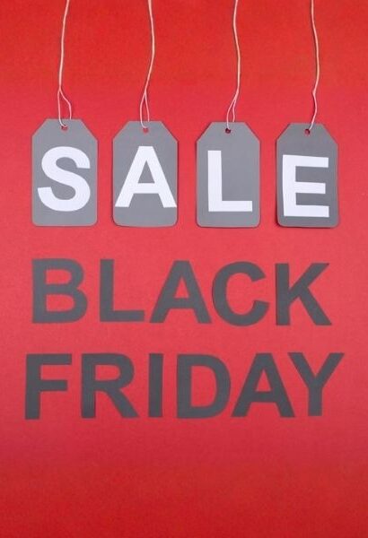 Black Friday sale sign