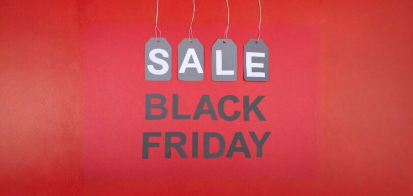 Black Friday sale sign