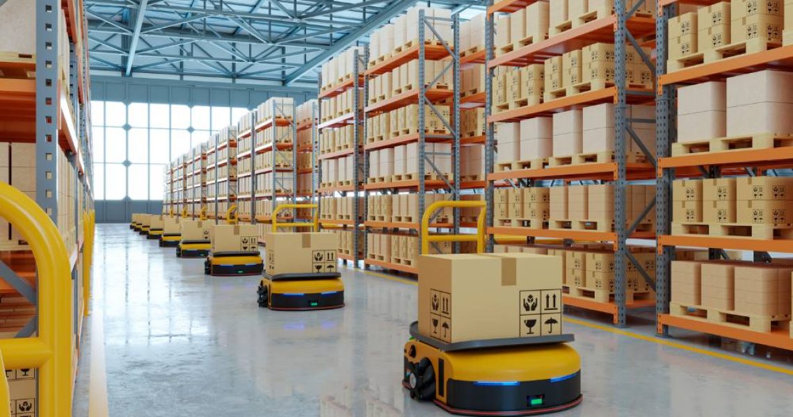 Warehouse Automation Services in UK with AI robotics