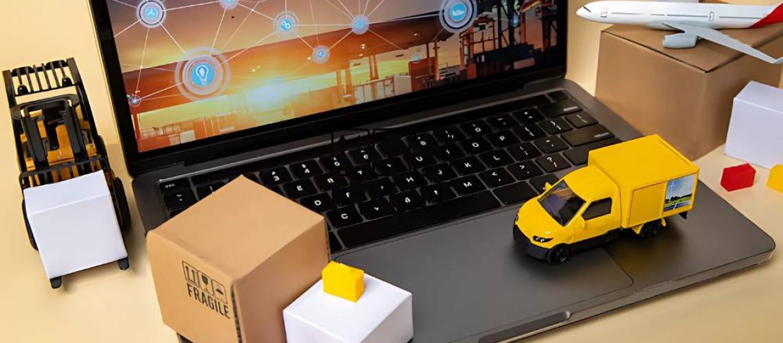 Cloud ERP and Supply Chain Management dashboard for manufacturing insights