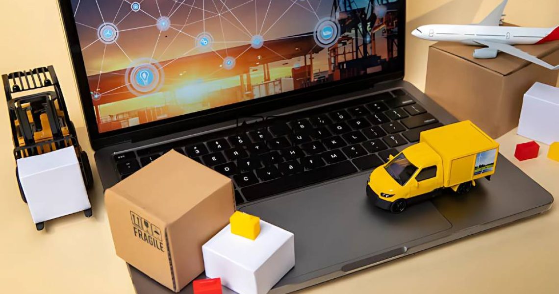 Cloud ERP and Supply Chain Management dashboard for manufacturing insights